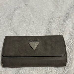 Gray Leather Wallet
